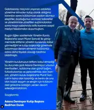 Durak'ın İstifa Talebi Reddedildi