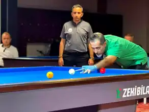 Düzce'de 3 Bant Bilardo İl Birinciliği Hazırlık Turnuvası