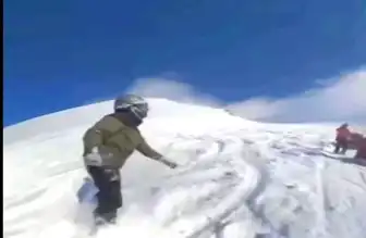 Palandöken'de Çığ Tehlikesi: Snowboardcıya Ceza!
