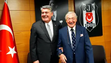 Rahmi Koç, Beşiktaş Başkanı Adalı'yı Ziyaret Etti