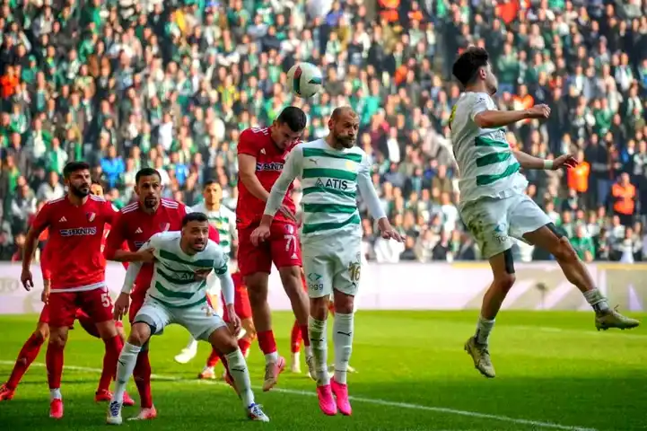 Bursaspor-Düzcespor Maçı 0-0 Berabere Bitti